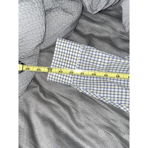 Brooks Brothers Yellow Blue Stripes Long Sleeve Button Down Shirt Size 16-34 - Picture 11 of 11